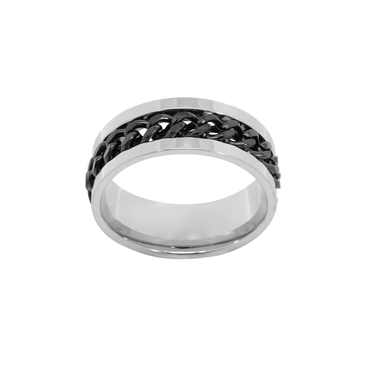 Anello ChiMiAma 110112 Misure: 19/21/23/25 - Acciaio 316L