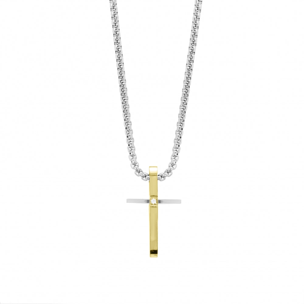 Collana ChiMiAma 130276 - Acciaio 316L Uomo