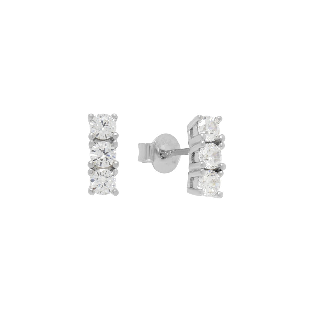 Orecchini ChiMiAma 140022 Larghezza 3 mm | Altezza 9 mm - Argento 925