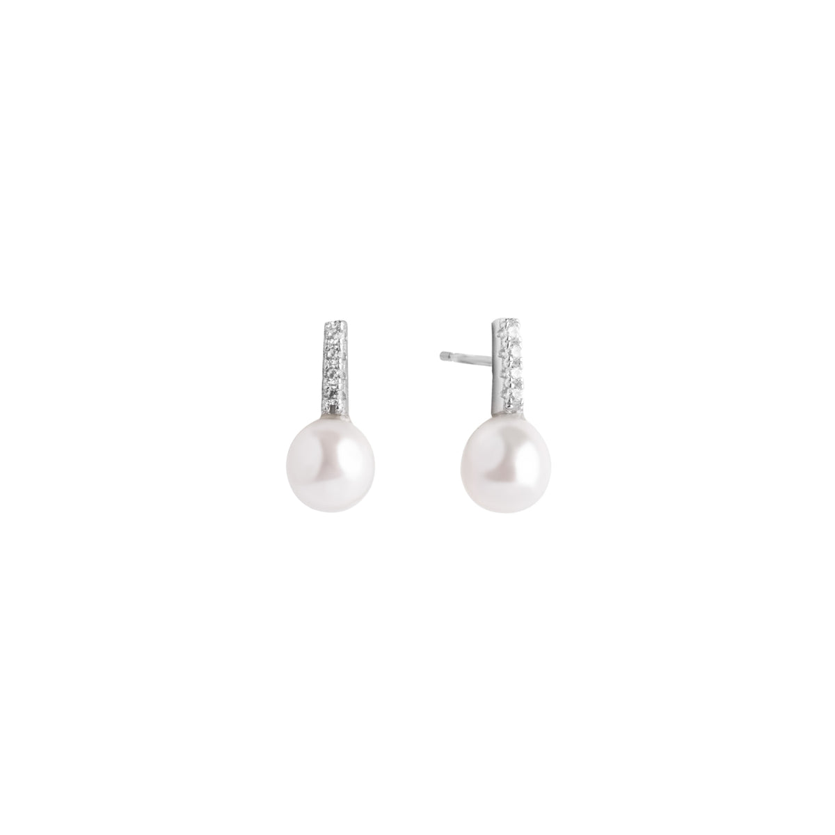 Orecchini ChiMiAma 140241 Perla Naturale Ø 6/6.5 mm - Argento 925