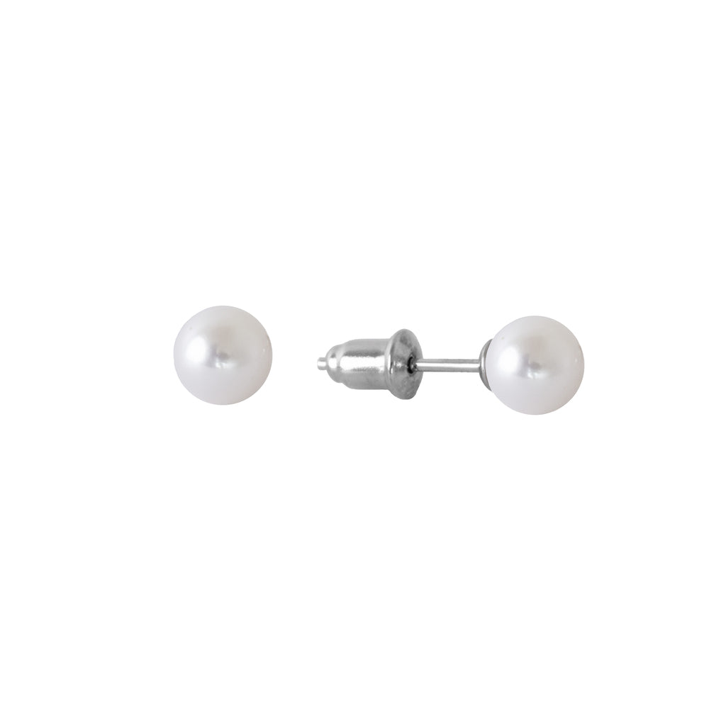 Orecchini ChiMiAma 140314 Perla Naturale Ø 5/5.5 mm - Argento 925