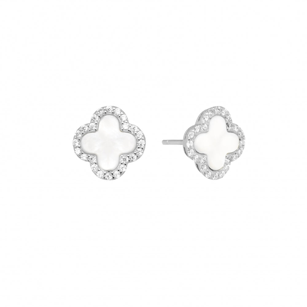 Orecchini ChiMiAma 140561 Ø 9 mm | Madreperla - Argento 925