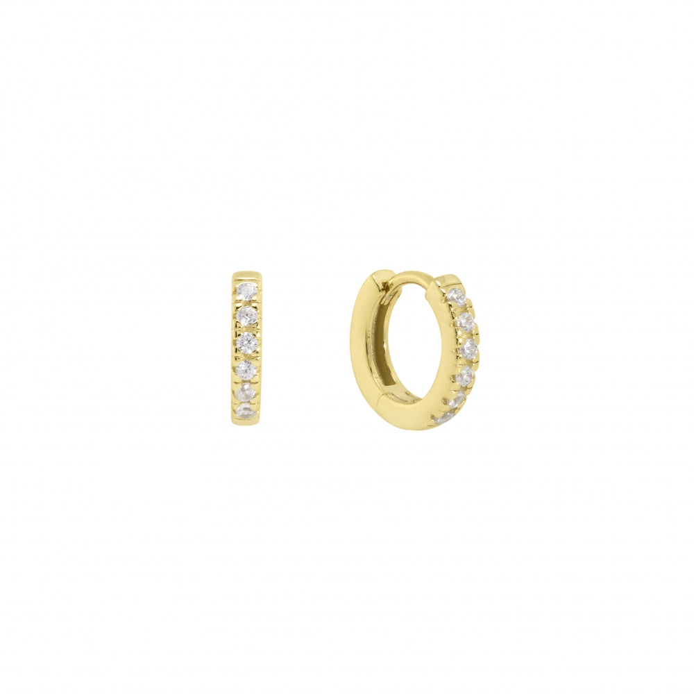 Orecchini ChiMiAma 140683 Ø 11 mm | Pvd Oro Giallo - Argento 925