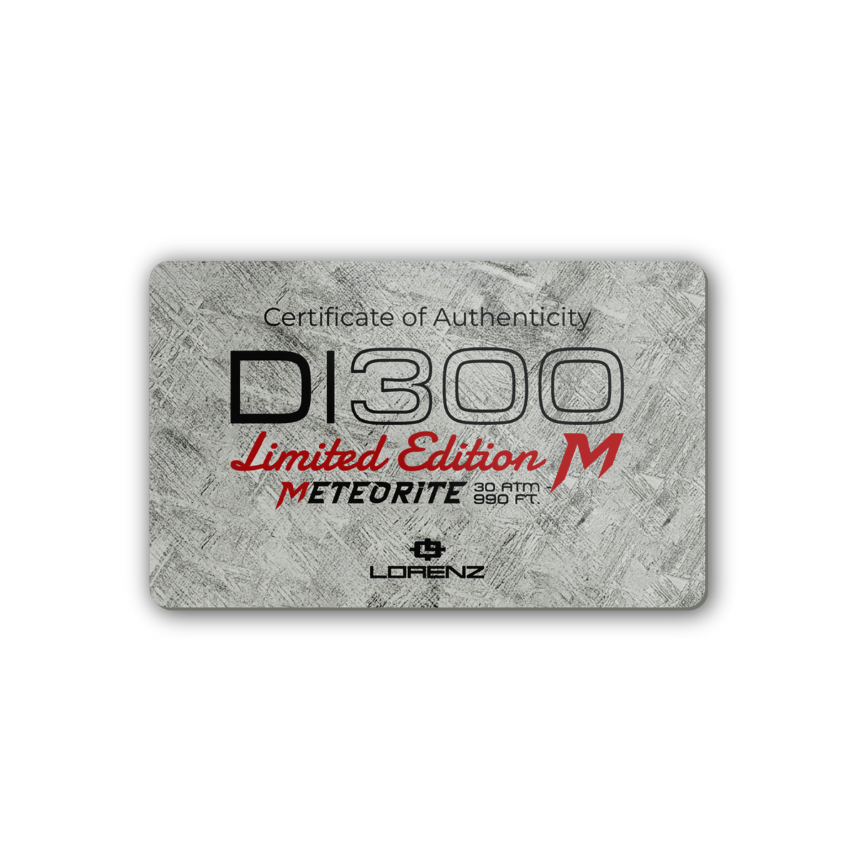 DI300 METEORITE - LIMITED EDITION (030258MT)