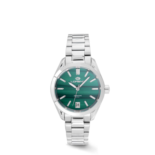 GINEVRA GEMSTONE DONNA - MALACHITE - Ref. 030265MA
