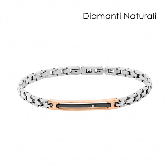 Bracciale ChiMiAma 120845 - Acciaio 316L Uomo
