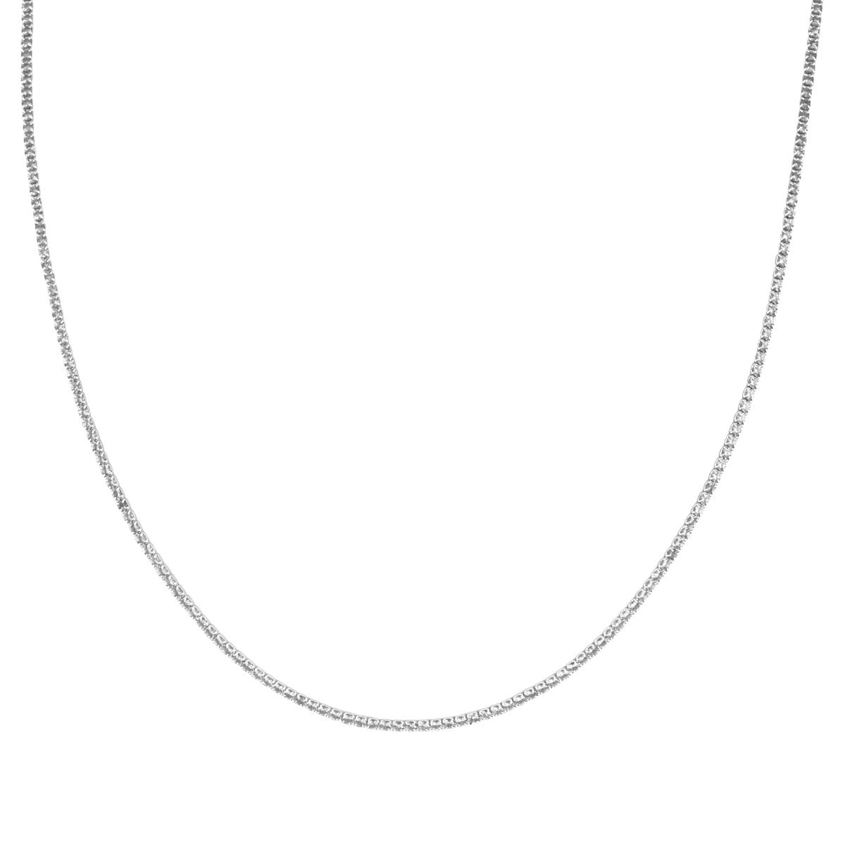 Collana ChiMiAma 130062 Collana tennis Ø 2 mm - Argento 925