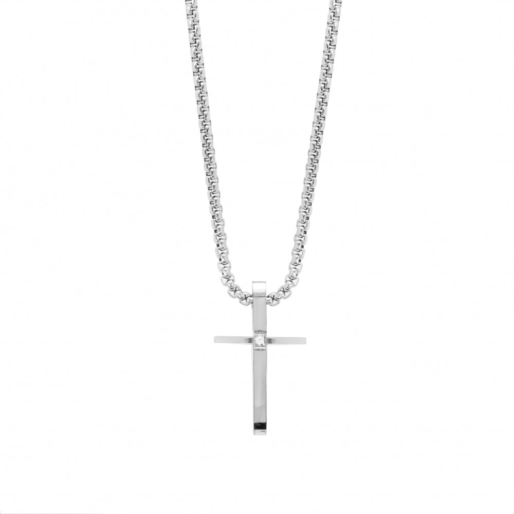 Collana ChiMiAma 130275 - Acciaio 316L Uomo