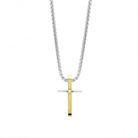 Collana ChiMiAma 130276 - Acciaio 316L Uomo