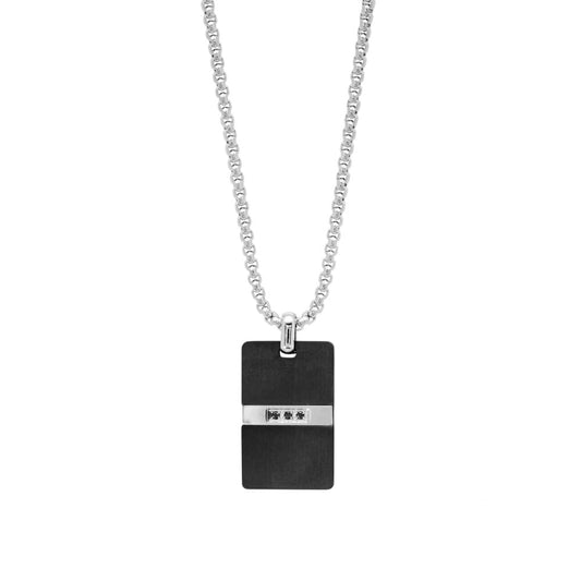 Collana ChiMiAma 130325 - Acciaio 316L Uomo