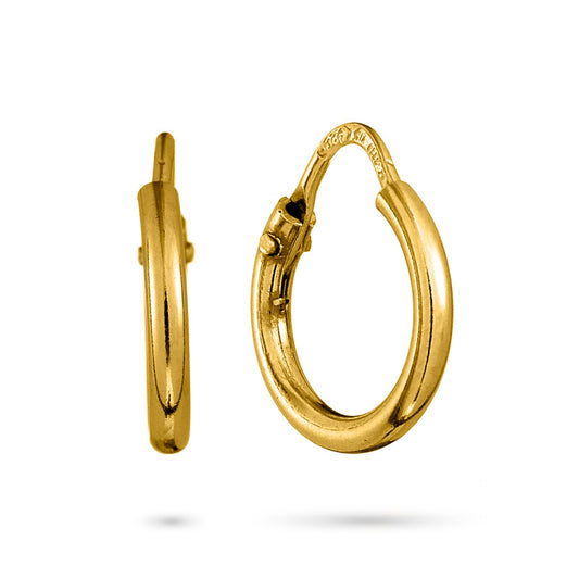 Orecchini ChiMiAma 140195 Pvd Oro Giallo | Ø 13 mm - Argento 925