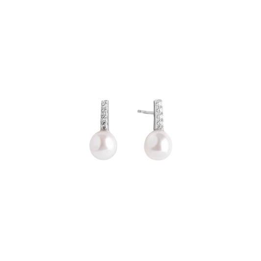 Orecchini ChiMiAma 140241 Perla Naturale Ø 6/6.5 mm - Argento 925