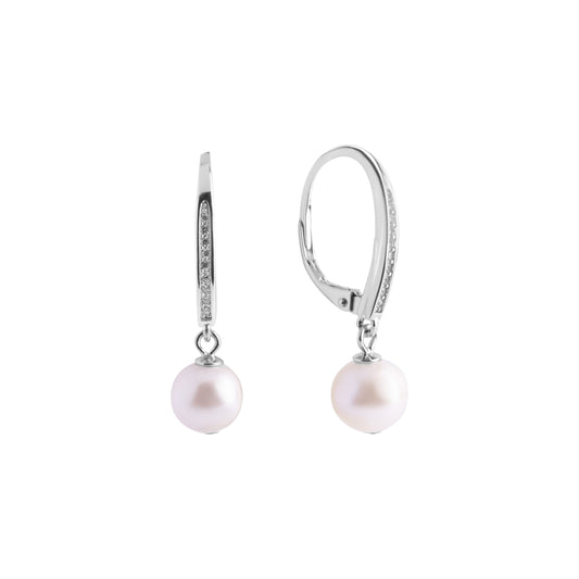 Orecchini ChiMiAma 140257 Perla Naturale Ø 7.5/8 mm - Argento 925