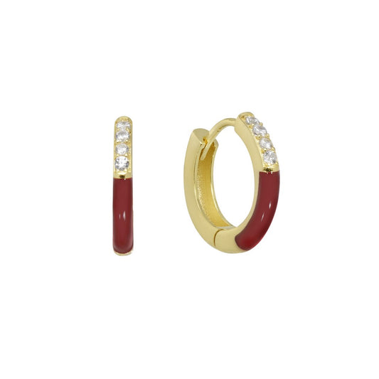 Orecchini ChiMiAma 140516 Ø 15 mm | Pvd Oro Giallo - Argento 925