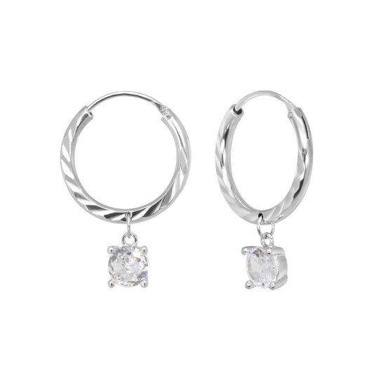 Orecchini ChiMiAma 140525 Punto Luce Ø 5 mm | Ø 16 mm - Argento 925