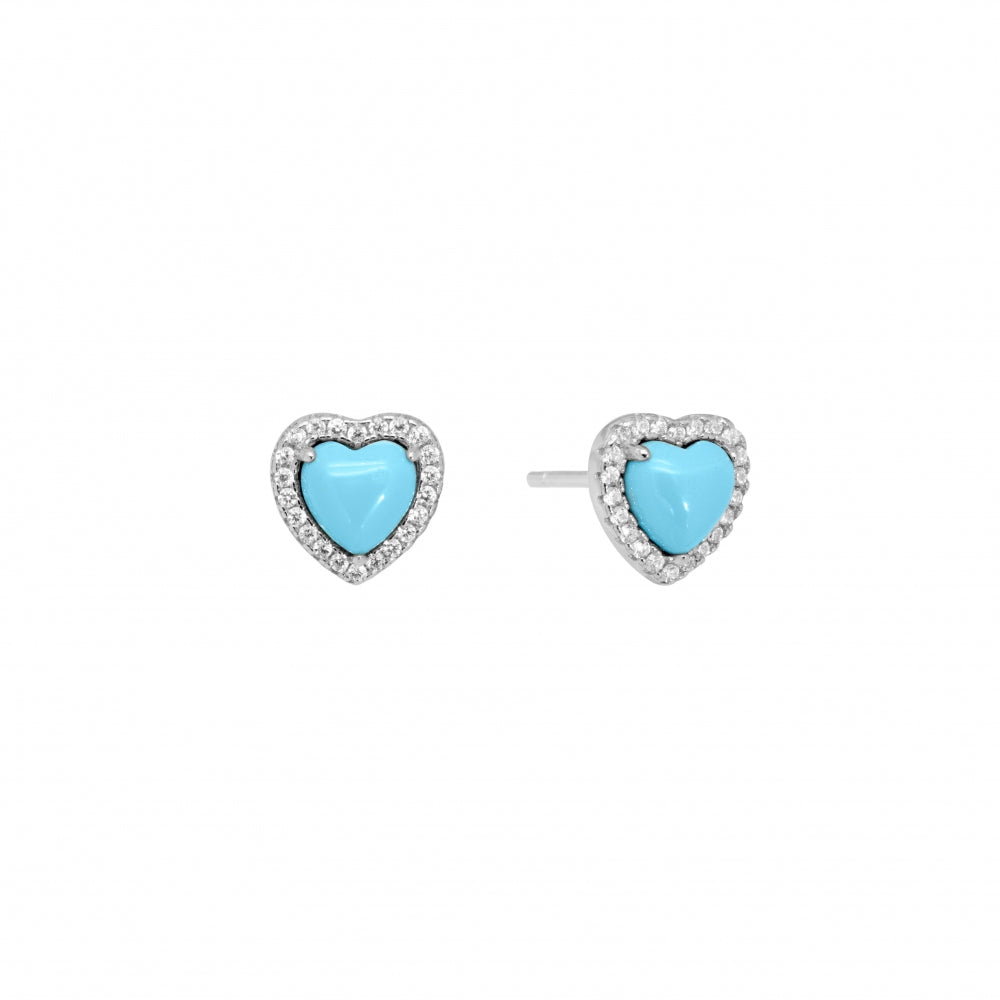 Orecchini ChiMiAma 140567 Cuore Ø 9 mm - Argento 925