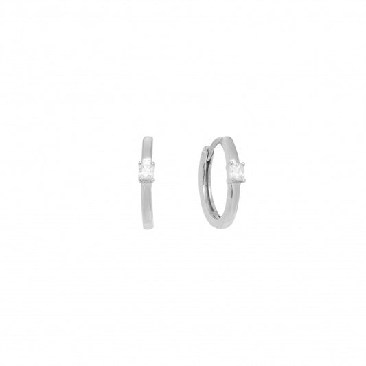 Orecchini ChiMiAma 140667 Ø 12.5 mm  | Zircone 3x2 mm - Argento 925