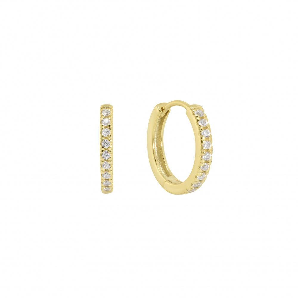 Orecchini ChiMiAma 140685 Ø 16 mm | Pvd Oro Giallo - Argento 925