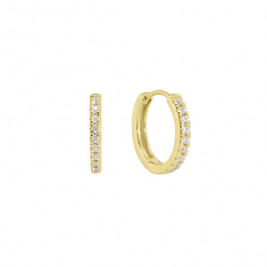 Orecchini ChiMiAma 140685 Ø 16 mm | Pvd Oro Giallo - Argento 925