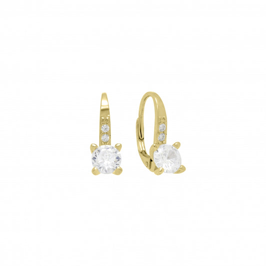 Orecchini ChiMiAma 140687 Zircone Ø 6 mm - Argento 925