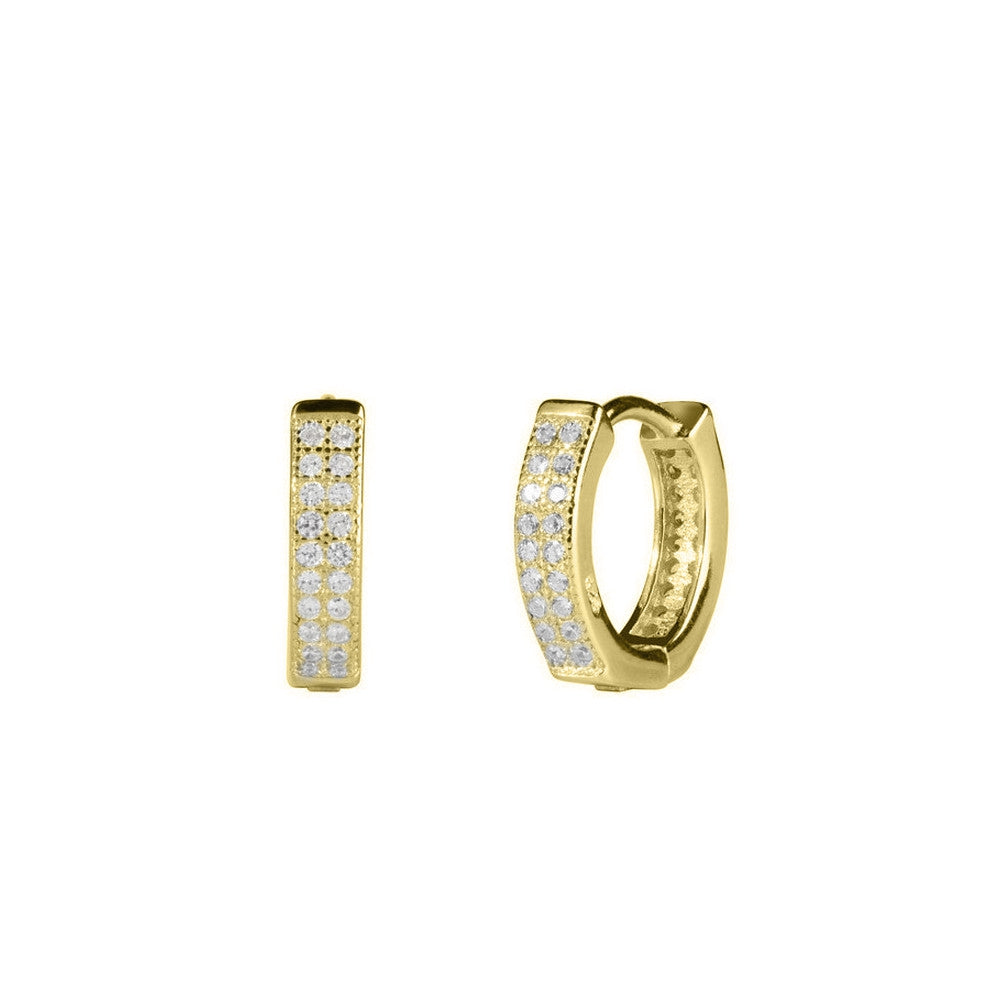 Orecchini ChiMiAma 140689 Ø 12 mm | Pvd Oro Giallo - Argento 925