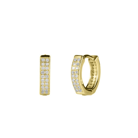 Orecchini ChiMiAma 140689 Ø 12 mm | Pvd Oro Giallo - Argento 925
