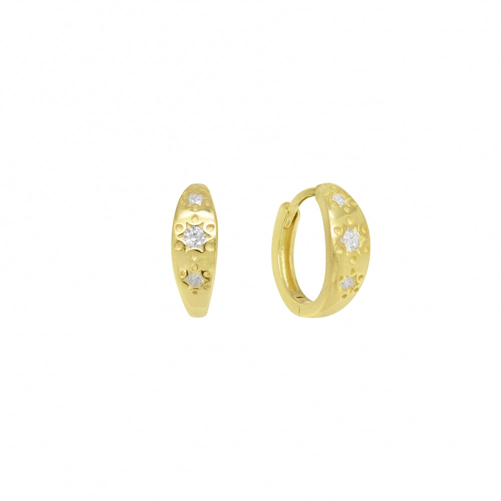 Orecchini ChiMiAma 140792 Ø 11 mm  | Pvd Oro Giallo - Argento 925