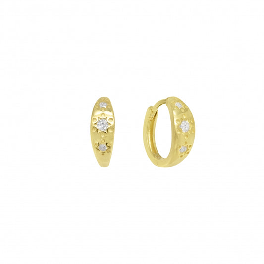 Orecchini ChiMiAma 140792 Ø 11 mm  | Pvd Oro Giallo - Argento 925