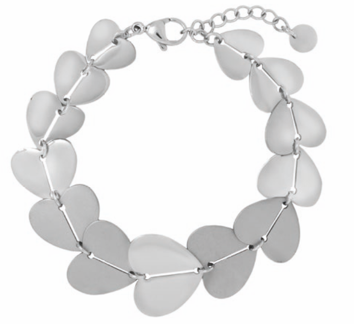 Set Trio ChiMiAma Donna – Collana, Bracciale e Orecchini Acciaio
