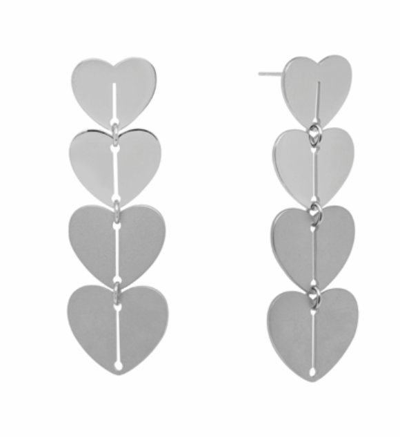 Set Trio ChiMiAma Donna – Collana, Bracciale e Orecchini Acciaio