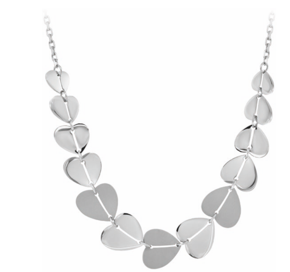 Set Trio ChiMiAma Donna – Collana, Bracciale e Orecchini Acciaio