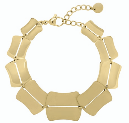 Set Collana, Bracciale & Orecchini ChiMiAma – Acciaio Dorato Piastre Geo