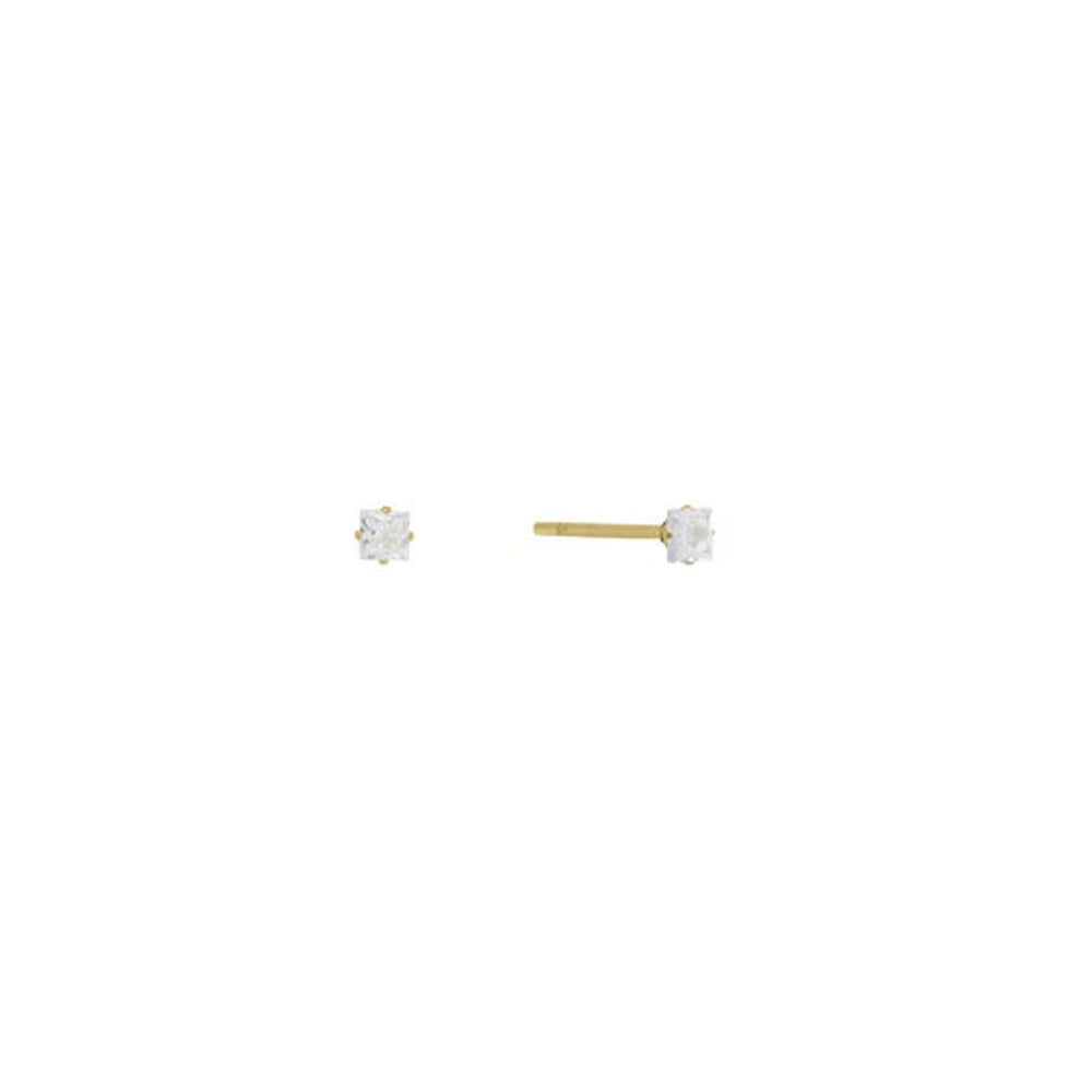 Orecchini ChiMiAma 140769 2x2 mm - Acciaio 316L