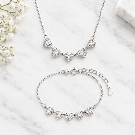 Set ChiMiAma – Collana e Bracciale Argento 925